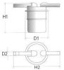 CHAMPION L107/606 Fuel filter